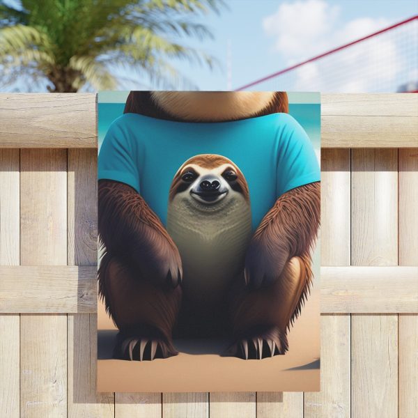 Sloth Lover's Paradise Beach Towel - Lounge in Style!