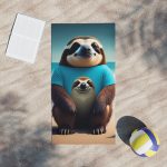 Sloth Lover's Paradise Beach Towel - Lounge in Style!