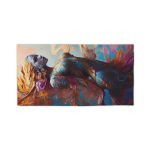 Divine Aura Yoga Towel - Channel Your Inner Power!