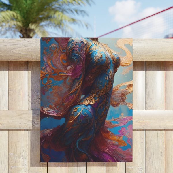 Divine Aura Yoga Towel - Channel Your Inner Power!