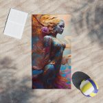 Divine Aura Yoga Towel - Channel Your Inner Power!