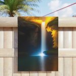 Nature's Cascade Adventure Towel - Immerse Yourself in Serenity!