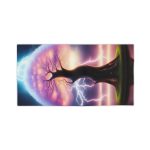 Tree of Life Bathroom Towel - Super Illuminating