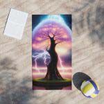 Tree of Life Bathroom Towel - Super Illuminating