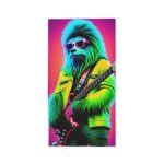 Rocka' Chewbacca Concert Towel - Unleash Your Interstellar Groove!