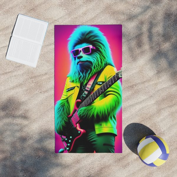 Rocka' Chewbacca Concert Towel - Unleash Your Interstellar Groove!