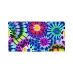 Groovy Vibes Tie-Dye Beach Towel ☮️ Be Awesomeness!