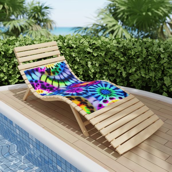 Groovy Vibes Tie-Dye Beach Towel ☮️ Be Awesomeness!