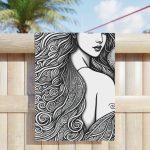 Urban Artist's Inked Inspiration Towel 𖦹 Unleash Your Creative Swag!