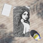 Urban Artist's Inked Inspiration Towel 𖦹 Unleash Your Creative Swag!