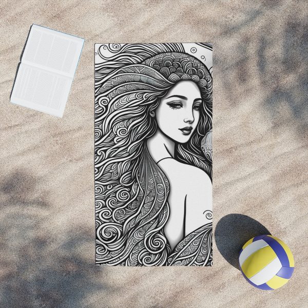 Urban Artist's Inked Inspiration Towel 𖦹 Unleash Your Creative Swag!