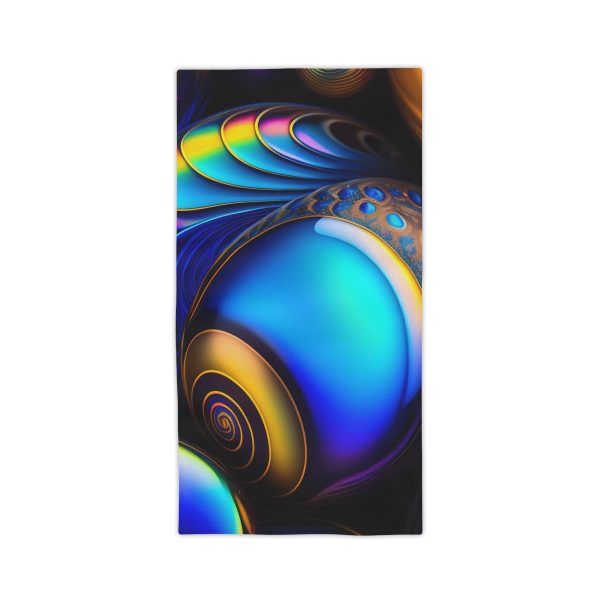 HoloWave Paradise Beach Towel 🌅 Get Lost in a Shimmering Sea!