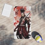 "RyuKen Samurai St" Anime Towel - Unleash Your Inner Warrior