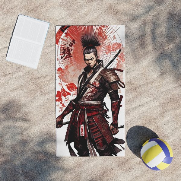 "RyuKen Samurai St" Anime Towel - Unleash Your Inner Warrior