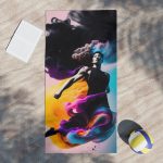 "Athletic Goddess" Women's Fitness Towel - Empower Your Strength, Dominate the Game!
