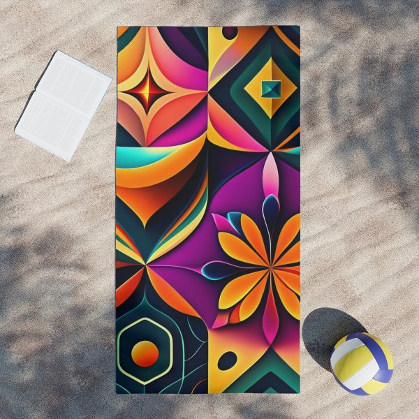 FunkyMonkey Beach Towel - Dive into Colorful Comfort!
