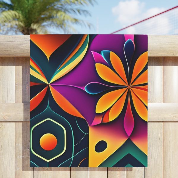 FunkyMonkey Beach Towel - Dive into Colorful Comfort!