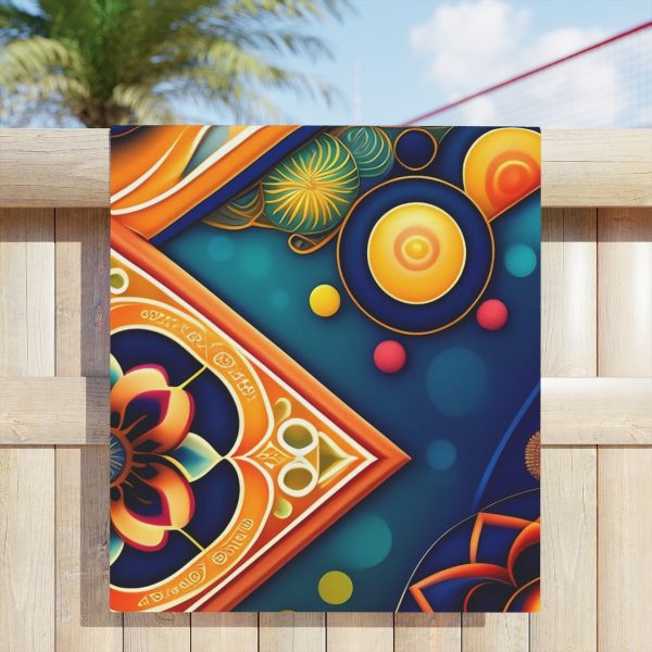 FunkyMonkey Beach Towel - Dive into Colorful Comfort!
