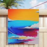 Paradise Palms Beach Towel - Transport Yourself to a Tropical Oasis! (2 Sizes: Big & Huge)