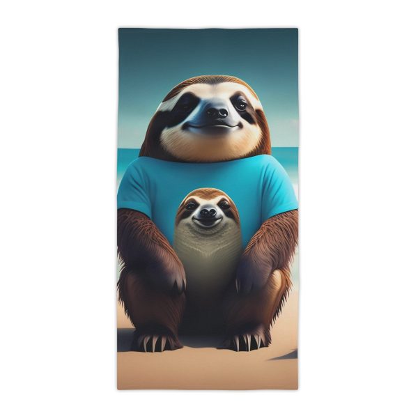 Sloth Lover's Paradise Beach Towel - Lounge in Style!