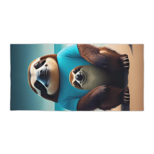 Sloth Lover's Paradise Beach Towel - Lounge in Style!