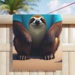 Sloth Lover's Paradise Beach Towel - Lounge in Style!