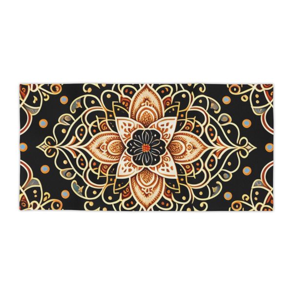 Serene Sands Yoga Towel - Discover Tranquility in Every Pose