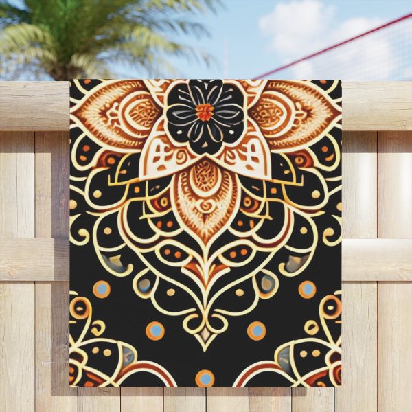 Serene Sands Yoga Towel - Discover Tranquility in Every Pose