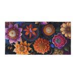 Garden Symphony Yoga Beach Towel 🧘 Harmonize Your Practice with Nature's Canvas!