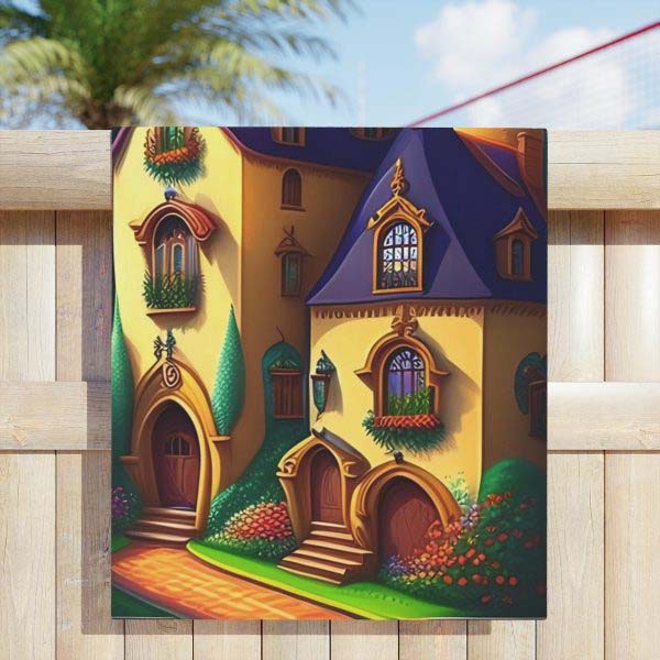 Dream Gnome Home Towel 🧝 Embark on an Enchanting Journey to Whimsical Realms!