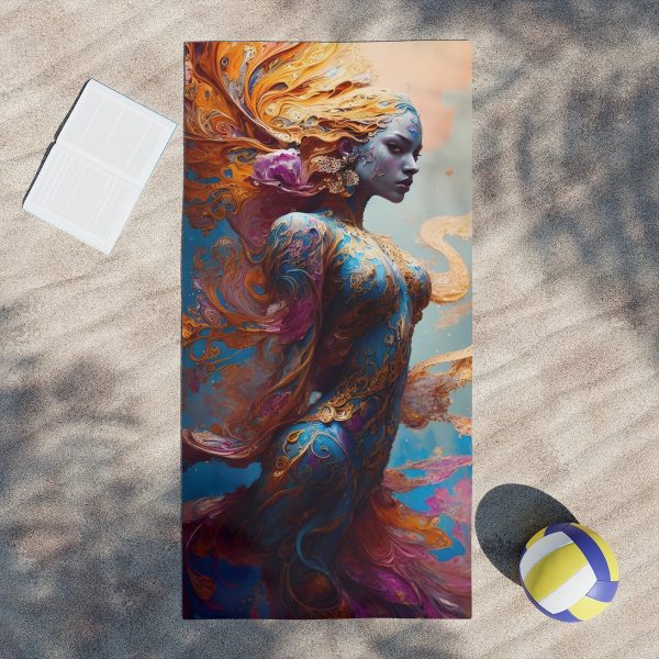 Divine Aura Yoga Towel - Channel Your Inner Power!