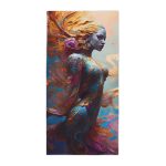 Divine Aura Yoga Towel - Channel Your Inner Power!