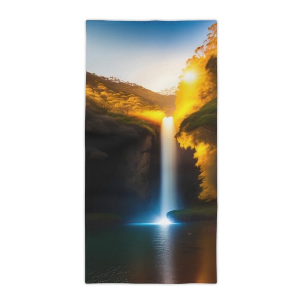 Nature's Cascade Adventure Towel - Immerse Yourself in Serenity!