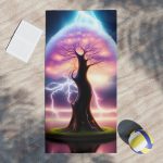 Tree of Life Bathroom Towel - Super Illuminating