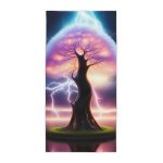 Tree of Life Bathroom Towel - Super Illuminating
