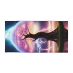 Tree of Life Bathroom Towel - Super Illuminating