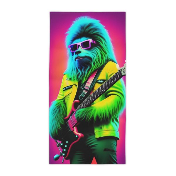 Rocka' Chewbacca Concert Towel - Unleash Your Interstellar Groove!
