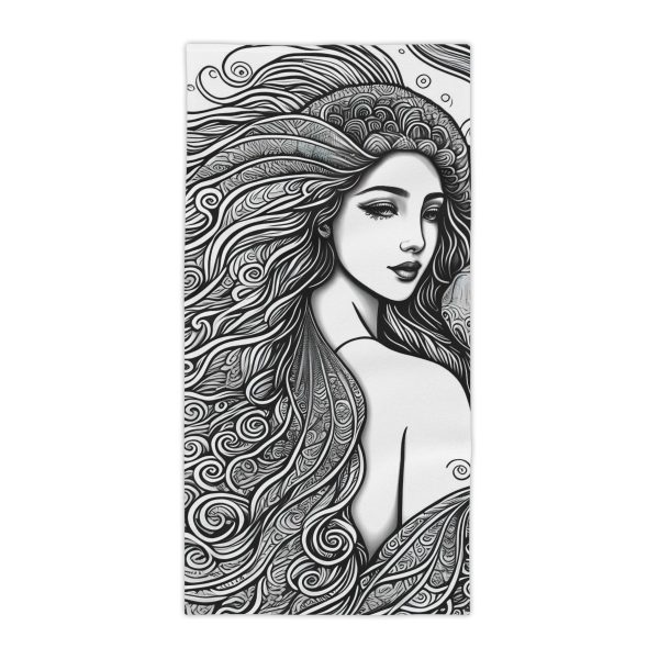 Urban Artist's Inked Inspiration Towel 𖦹 Unleash Your Creative Swag!