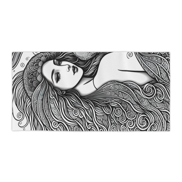 Urban Artist's Inked Inspiration Towel 𖦹 Unleash Your Creative Swag!