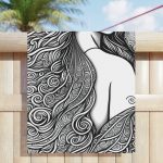 Urban Artist's Inked Inspiration Towel 𖦹 Unleash Your Creative Swag!
