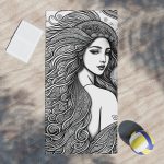 Urban Artist's Inked Inspiration Towel 𖦹 Unleash Your Creative Swag!