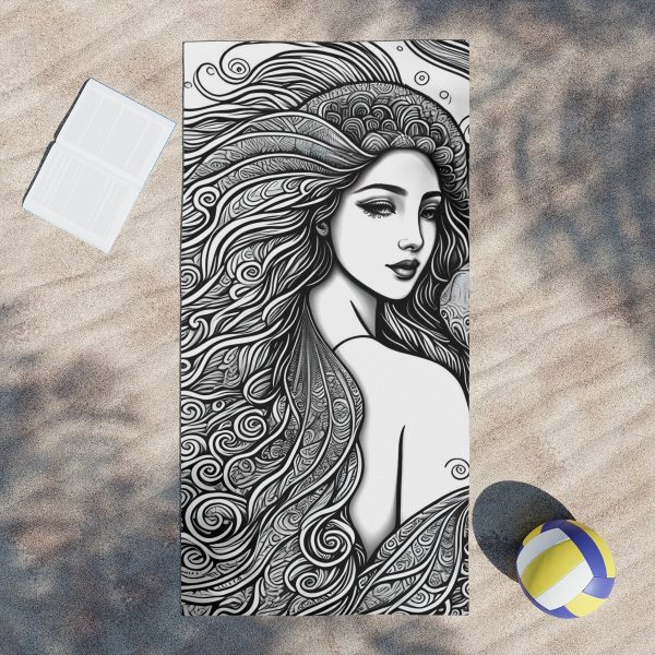 Urban Artist's Inked Inspiration Towel 𖦹 Unleash Your Creative Swag!