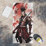 "RyuKen Samurai St" Anime Towel - Unleash Your Inner Warrior