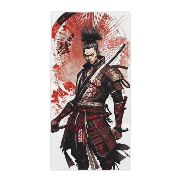 "RyuKen Samurai St" Anime Towel - Unleash Your Inner Warrior