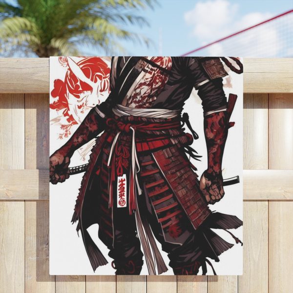 "RyuKen Samurai St" Anime Towel - Unleash Your Inner Warrior