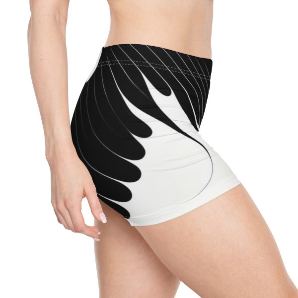 IllusionWear⢠Women's Trippy Shorts đ Dance to the Rhythm of Boho Vibes!