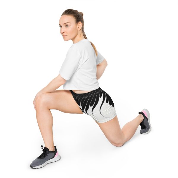 IllusionWear⢠Women's Trippy Shorts đ Dance to the Rhythm of Boho Vibes!