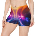 InterstellarWear™ Astro Burst Sports Shorts 🎆 Channel Cosmic Rhythms with Style!