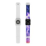 PrismWrist™ "Lightning Strikes The Clock" Watch Band Replacement For Apple Watch