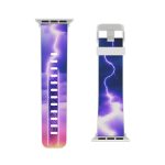 PrismWrist™ "Lightning Strikes The Clock" Watch Band Replacement For Apple Watch
